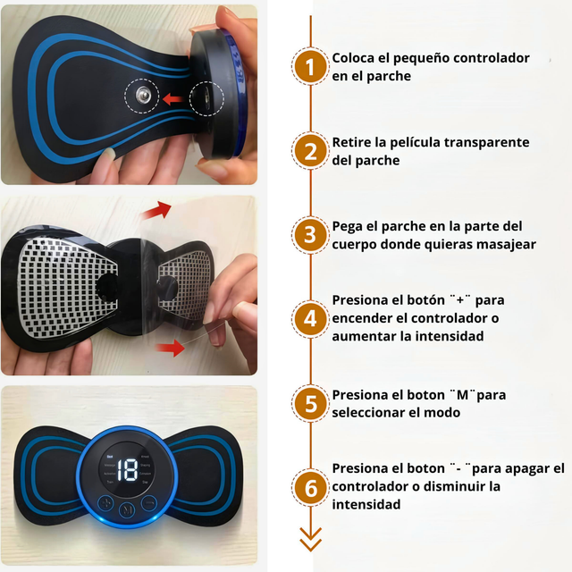 Masajeador corporal portátil ORIGINAL