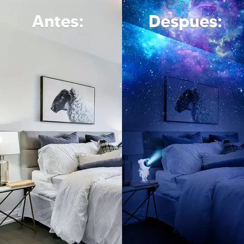 Astronauta Proyector Galáctico 🌌🚀