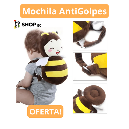 🧸 Mochila Antigolpes para Bebés – Protección para sus Primeros Pasos