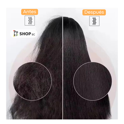 Cepillo Alisador 2 en 1 – Cabello Liso en Minutos ✨